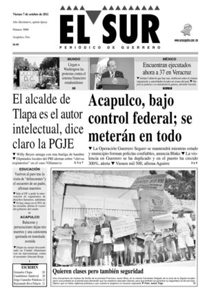 El Sur 7 de octubre de 2011