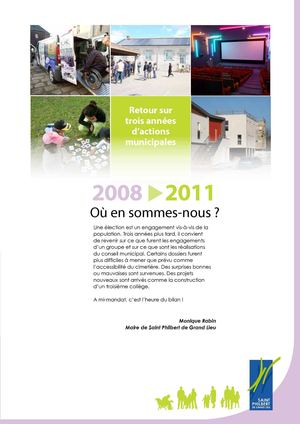 2008-2011 : Où en sommes nous ?