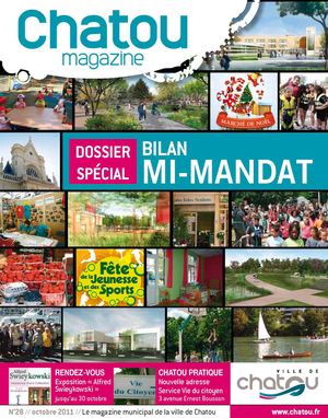Chatou Magazine du mois d'octobre 2011