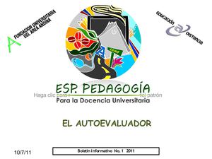Calaméo - EL AUTOEVALUADOR