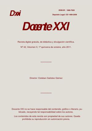 Docente XXI, Nº 42 Vol. II, 1ª quincena de octubre de 2011