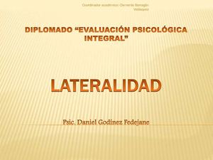 Lateralidad