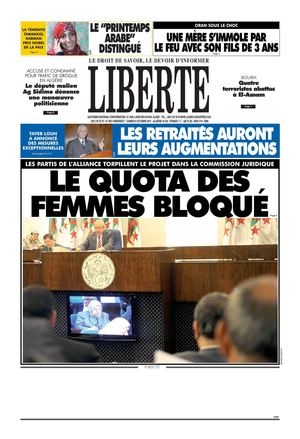 liberte 8 octobre 2011