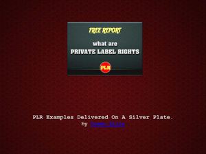 Unrestricted Private Label Rights