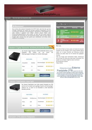 Externe Festplatte 2TB - Test