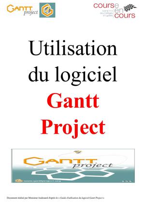 Comment utiliser le logiciel Gantt Project