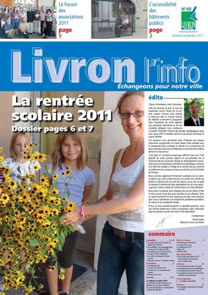 Livron l'info - n°48 - octobre / novembre 2011 