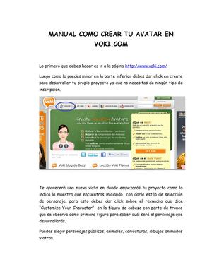 Manual Voki