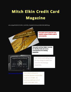 Credit Card Magazine