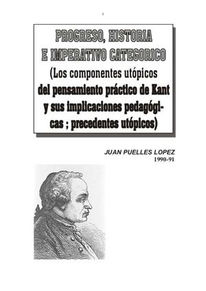 Progreso, historia e imperativo categórico