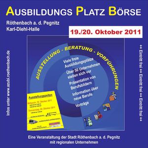Flyer Ausbildungsplatzbörse