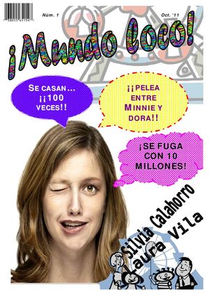 Revista "¡¡Mundo loco!!" Silvia Calahorro y Laura Vila