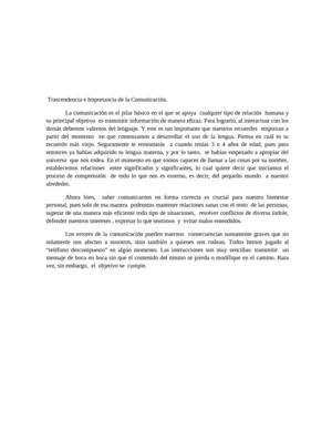 Trascendencia e Importancia de la Comunicación.docx vínculo