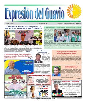 EXPRESION DEL GUAVIO SEPTIEMBRE 2011