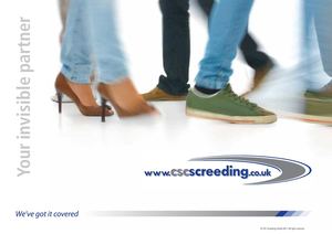 CSC Screeding Floor Screeding Brochure