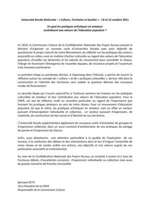 Texte de Bernard Petit 