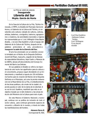 Inaugurada Libreria del Sur