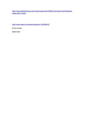 para descargar el album de joe jonas