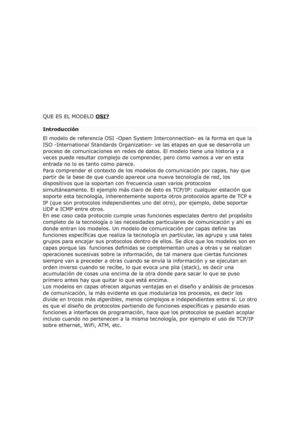 Exposicion modelo OSI
