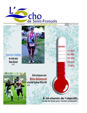 L'Écho de St-François_octobre 2011