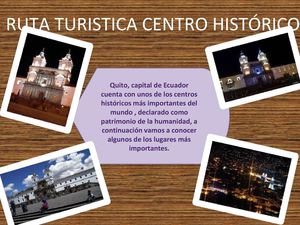 IGLESIAS DEL CENTRO HISTORICO DE QUITO