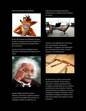 QUE ES ESTUDIAR EFICAZMENTE