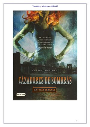 Cazadores de Sombras-Ciudad de Huesos