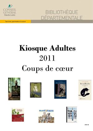 Kiosque de coups de coeur 2011 pour adulte