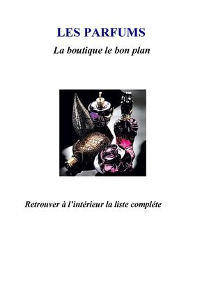bons plans parfums