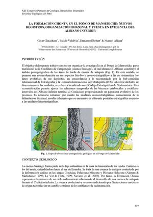 LA FORMACIÓN CHONTA EN EL PONGO DE MANSERICHE