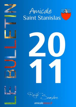 Amicale St Stan - Bulletin 2011