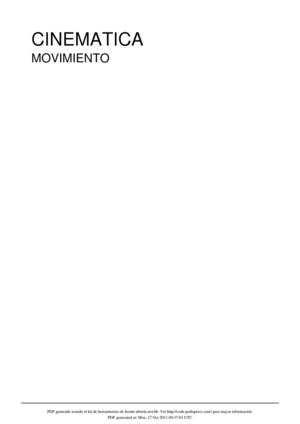 cinematica