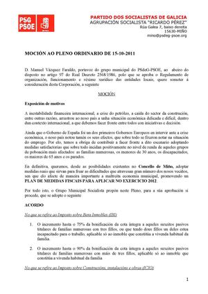 2011-10-15 MOCIÓN BONIFICACIONES FISCALES