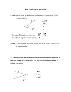 Ángulos Conceptos Básicos 