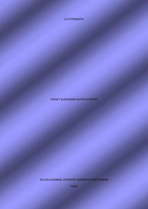 Aprendiendo Sobre La Fotografia