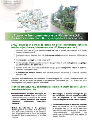 Fiche technique sur l'Approche Environnementale de l'Urbanisme