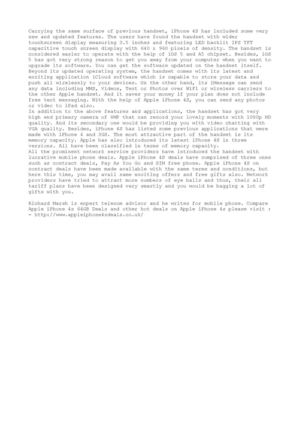 Apple iPhone 4S - Moving to overhaul the experience of iPhone