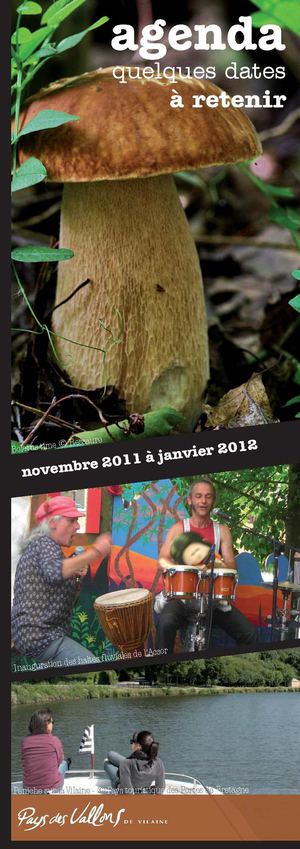 Agenda des manifestations hiver 2011-2012