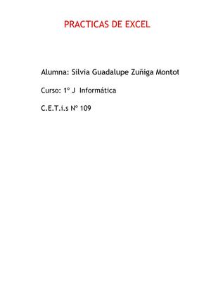 Practicas de exel