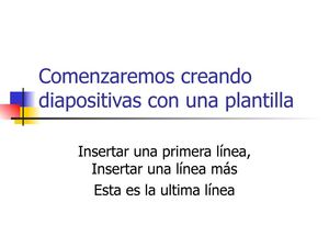 Plantillas para diapositivas