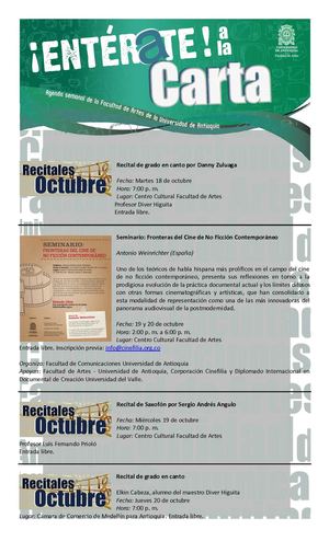 Entérate a la carta Nº 02