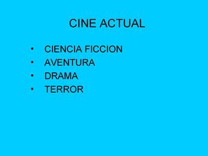 Generos cinematograficos