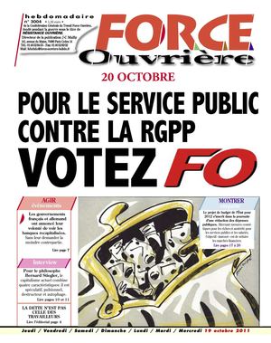 Force Ouvrière hebdomadaire n°3004