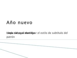 se acerca el año nuevo