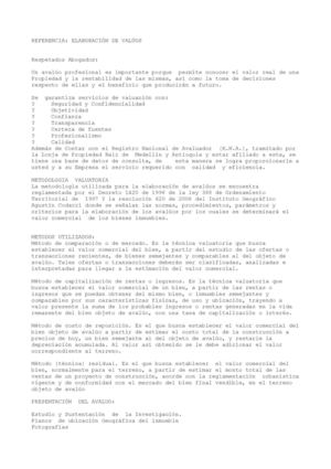 Portafolio de servicios