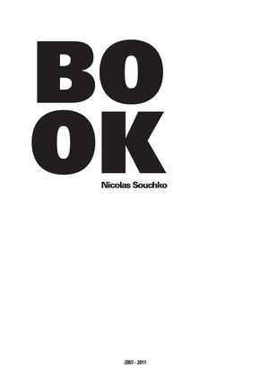 Nicolas Souchko BOOK 2011