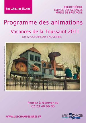 Programme des animations de la Toussaint 2011