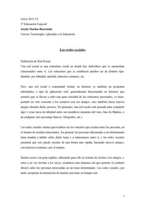 Trabajo las redes sociales y la web 2.0