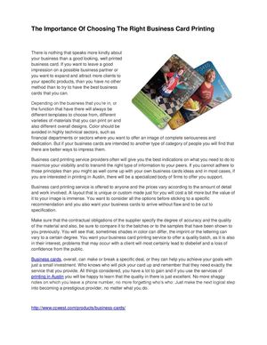 The-Importance-Of-Choosing-The-Right-Business-Card-Printing