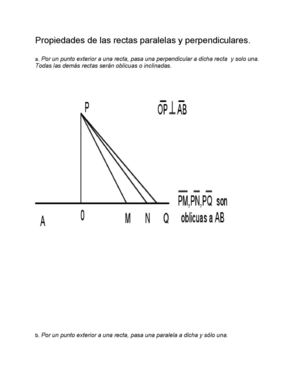 Propiedades de las rectas